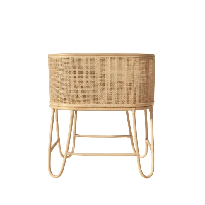 Bassinet rattan bambu 96x86x51cm