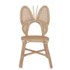 Cadeira papillon rattan 65x34x30cm