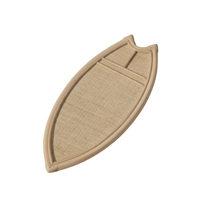 Alternative view of Prancha rattan decorativa 29x65x2cm