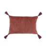 Almofada tassel vinho 40x60x3cm