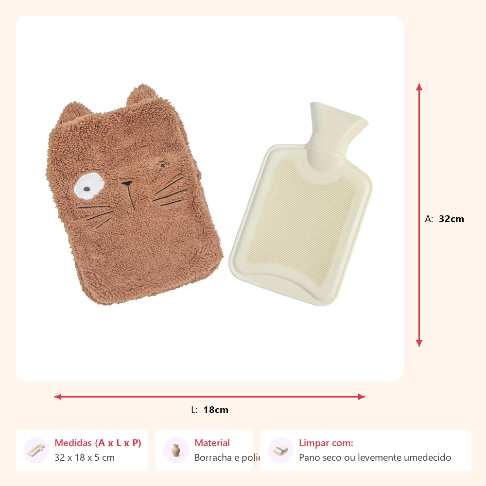 Bolsa térmica gato 32x18x5cm - Imagem 2