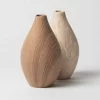 Vaso aria amadeirado 13x8x8cm