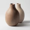 Vaso brisa amadeirado 13x9x9cm