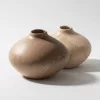 Vaso aura amadeirado 10x13x13cm