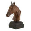 Escultura cabeça de cavalo 29x21